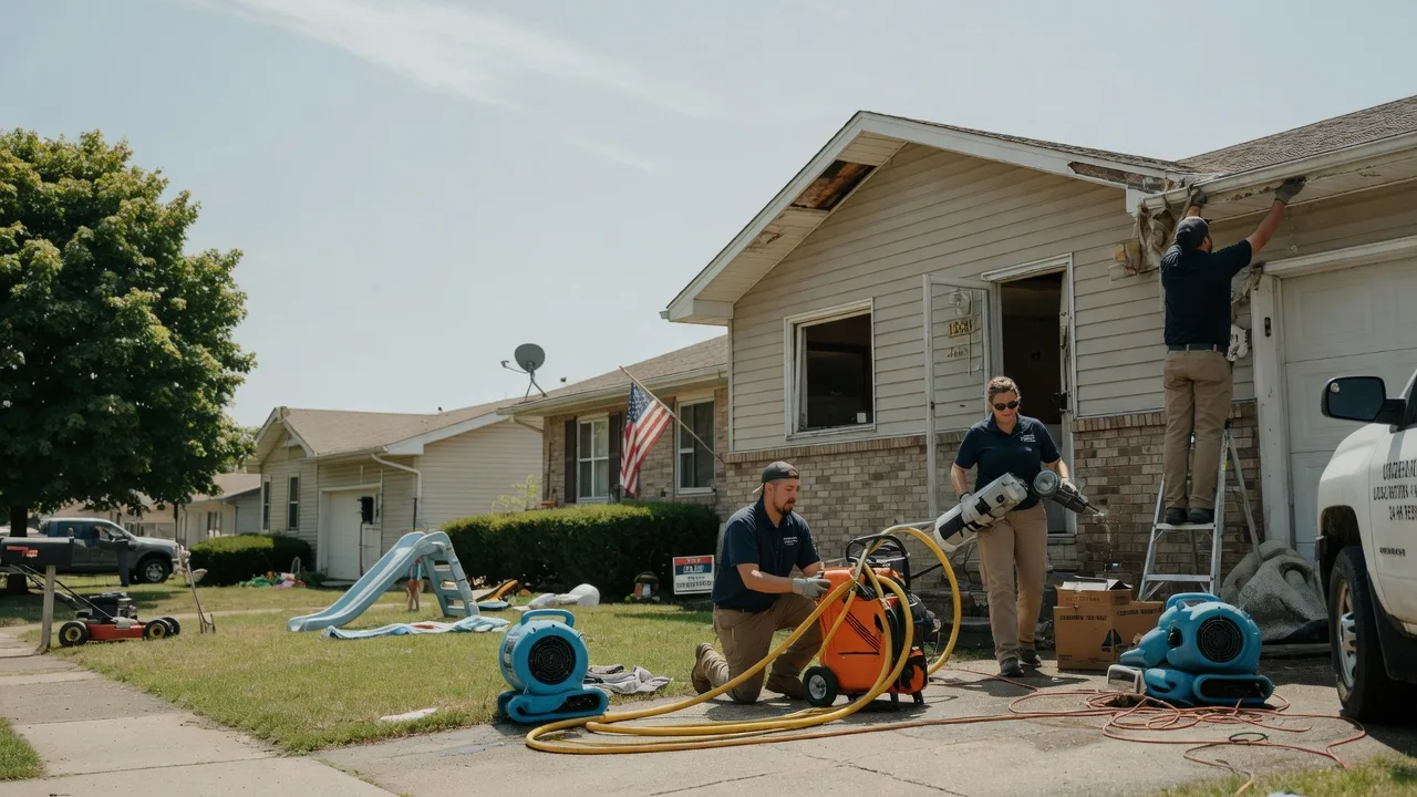 Water Damage Restoration in Erie, IL near me